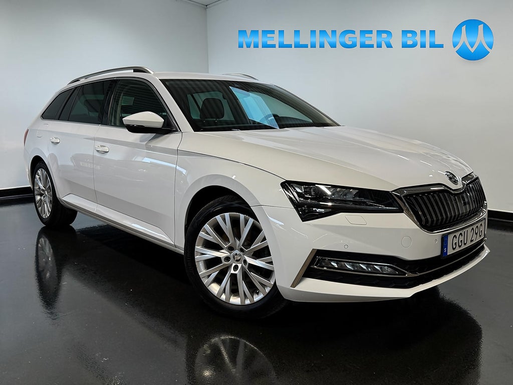 Skoda Superb  Plugin Hybrid 218 hk Business Style Läder Drag Värmare