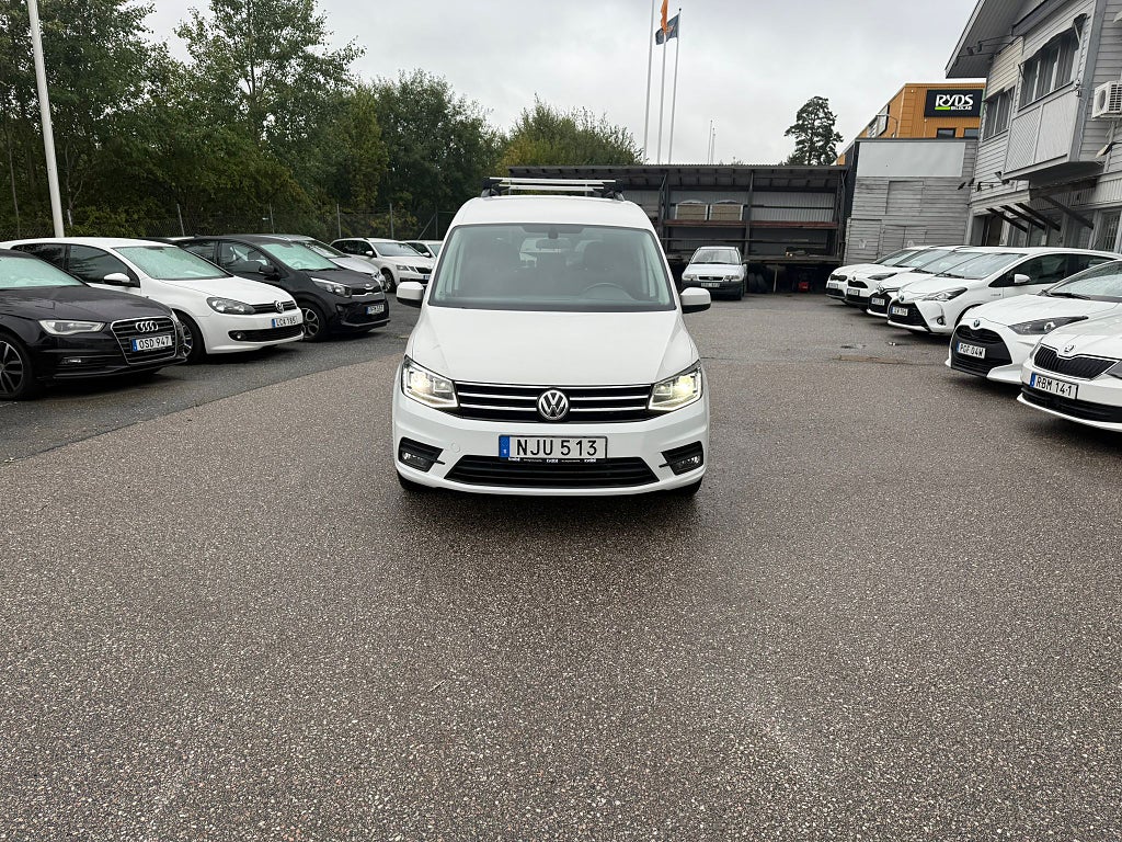 Volkswagen Caddy COMBI 2.0 TDI BLUEMOTION AUT M-VÄRMARE MOMS