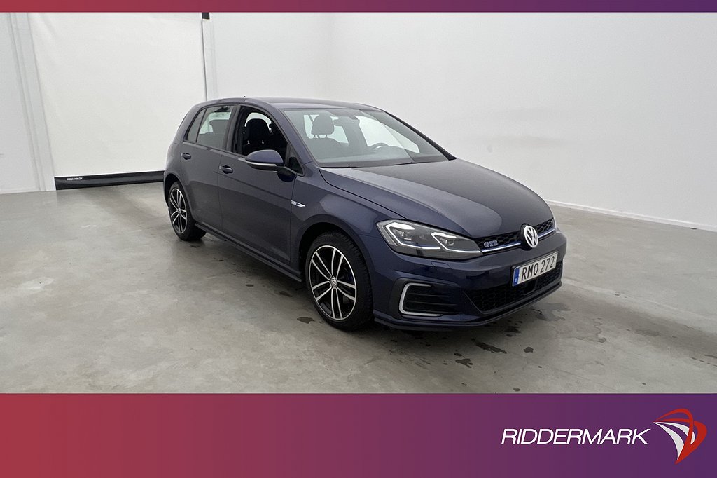 Volkswagen Golf GTE DSG 204hk Cockpit Värm Sensorer CarPlay