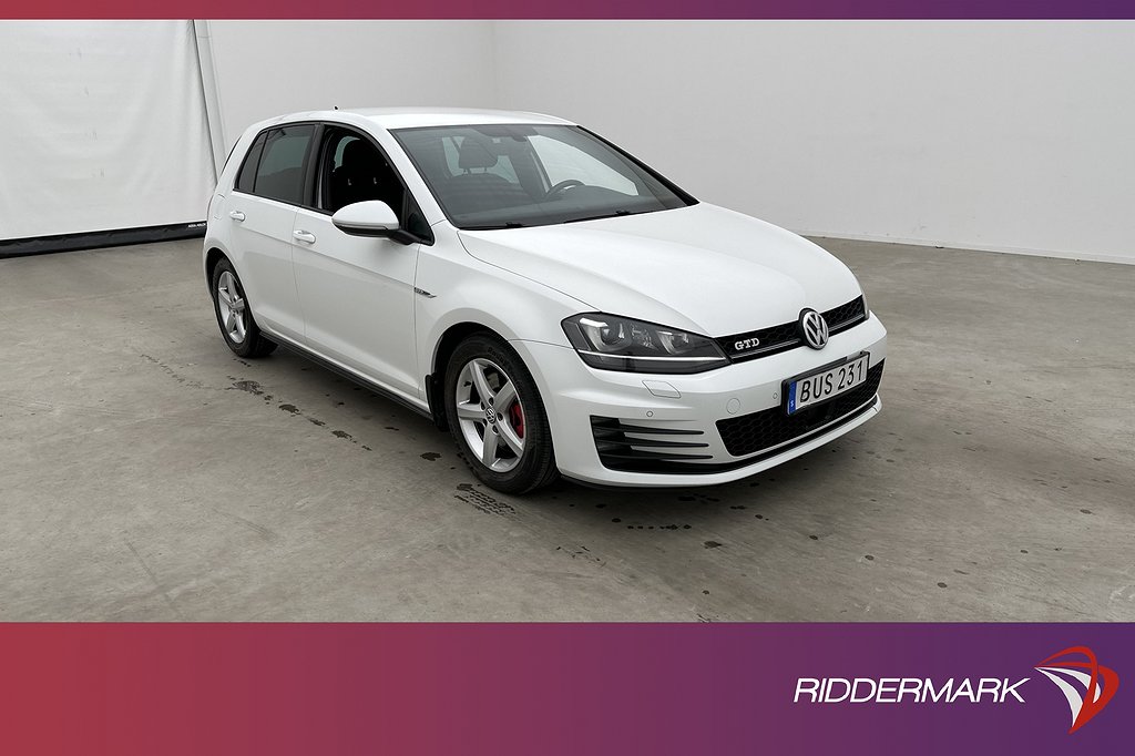 Volkswagen Golf GTD 184hk Dynaudio Värmare Ka 4,95% Ränta