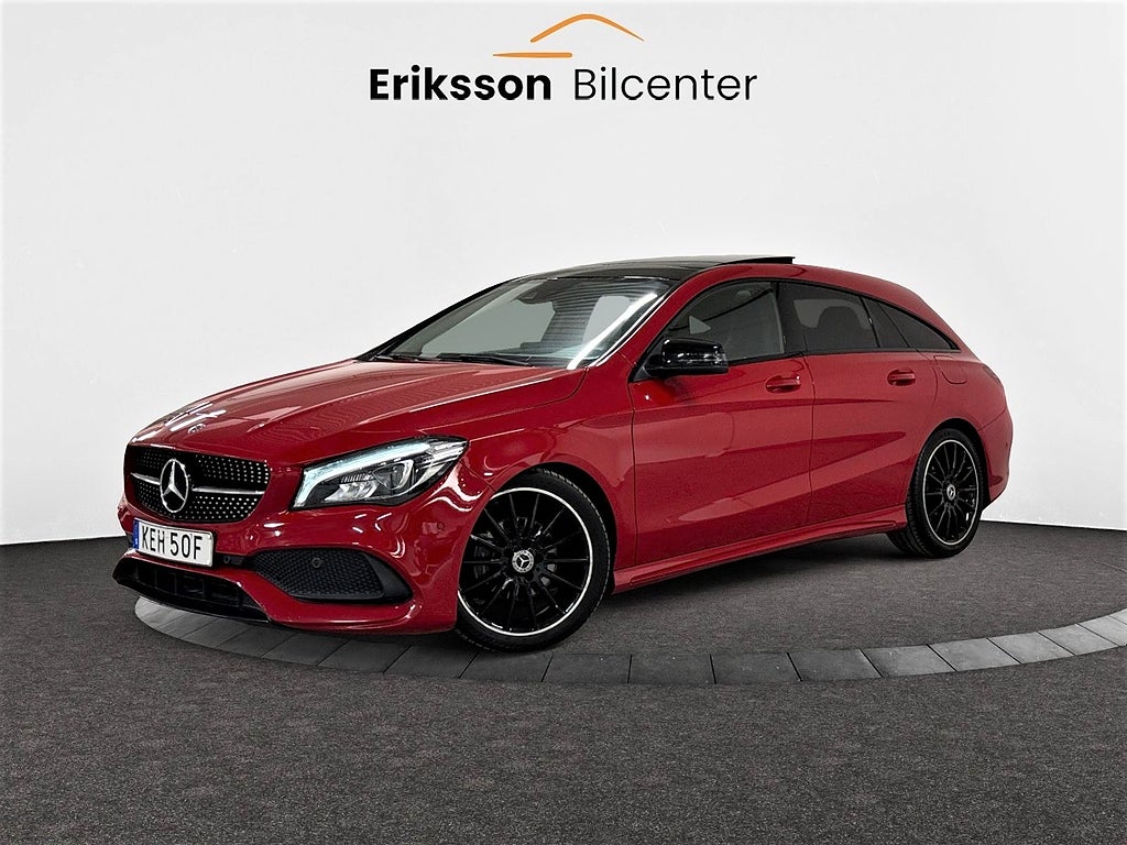 Mercedes-Benz CLA 180 Shooting Brake AMG Line Pano/B-kam/Keyless/Drag/Eu6