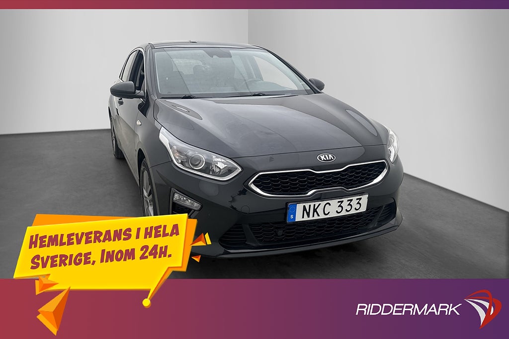 Kia Ceed 1.0 T-GDI 1 Brukare Värmare Backkamera CarPlay