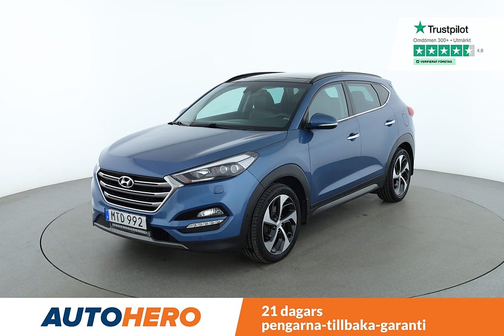 Hyundai Tucson 2.0 CRDi Premium / Panorama, Rattvärme, Dragk...