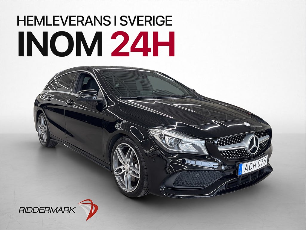 Mercedes-Benz CLA 220 d 177hk AMG M/K Värm Kamera Skinn