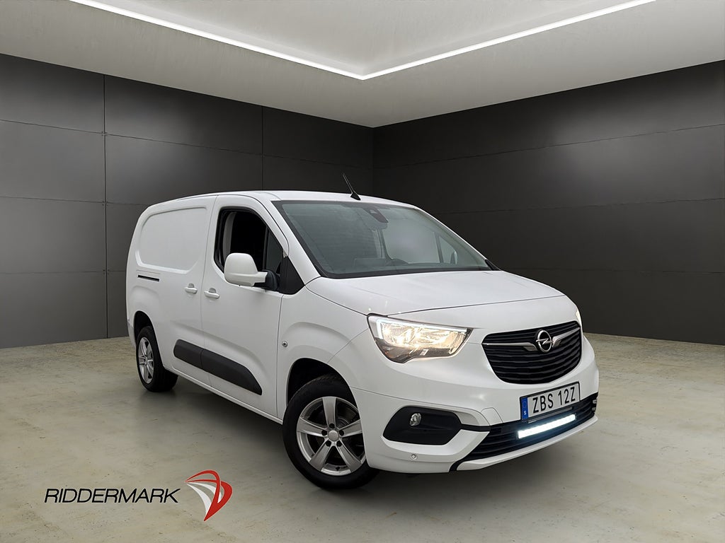 Opel Combo Cargo XL L2 131hk Värmare Dragkrok Kamera CARPLAY