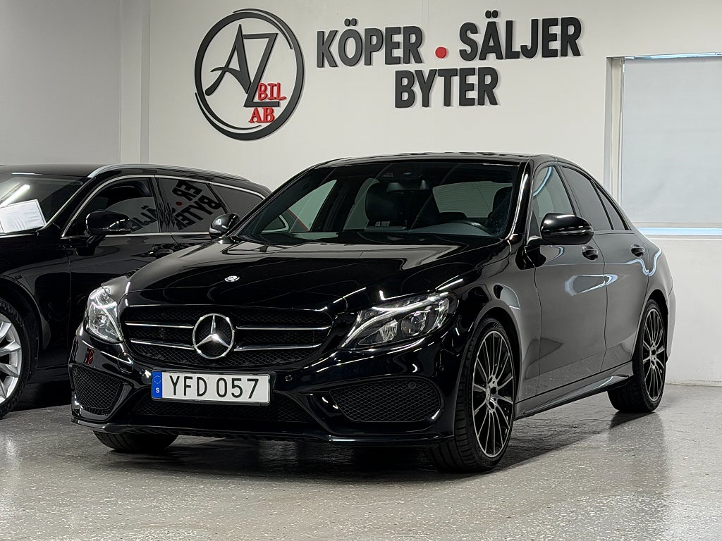 Mercedes-Benz C 220 d 7G-Tronic Plus AMG Line GPS P-SENSOR S&V HJUL