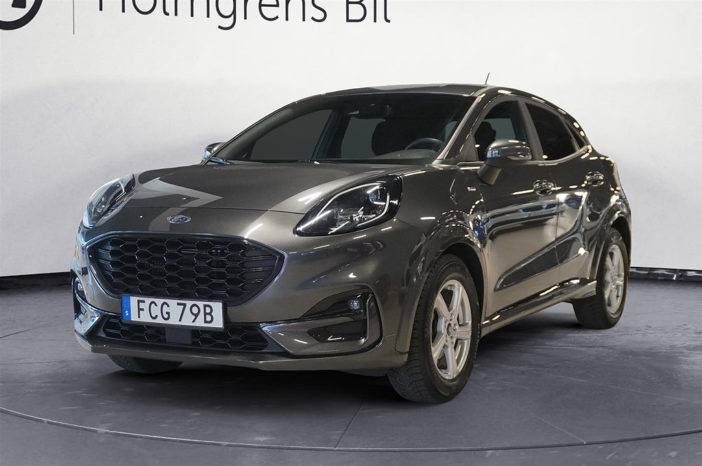 Ford Puma ST-Line 1.0T 125hk MHEV E85 Style Edition Man Motorvärmare El |