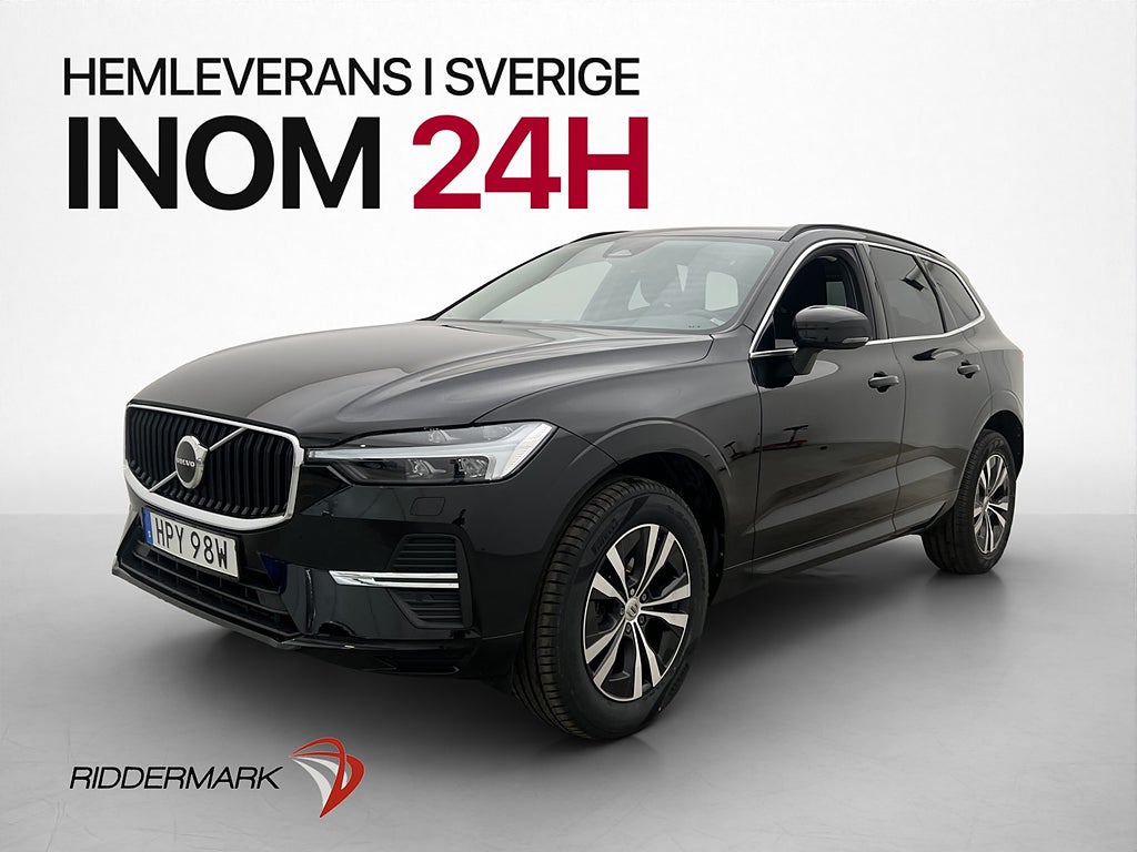 Volvo XC60 B4 197hk Advanced Dragkrok Värmare Kamera Navi