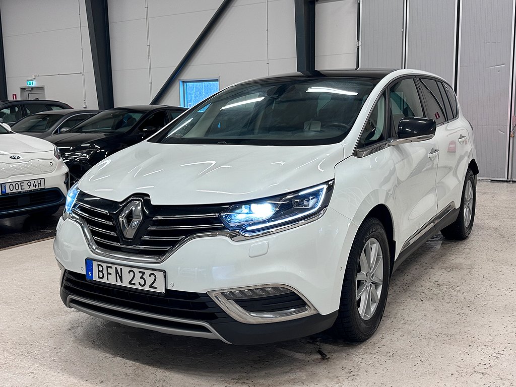 Renault Espace 1.6 dCi 160HK 7-SITS PANO B-KAM NAVI BLIS PDC