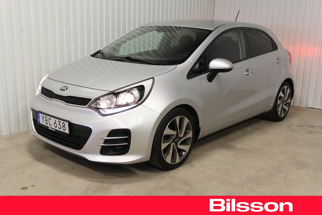 Kia Rio 5-dörrar 1.2  dragkrok(löstagbar), NAV, P-sensor, BT