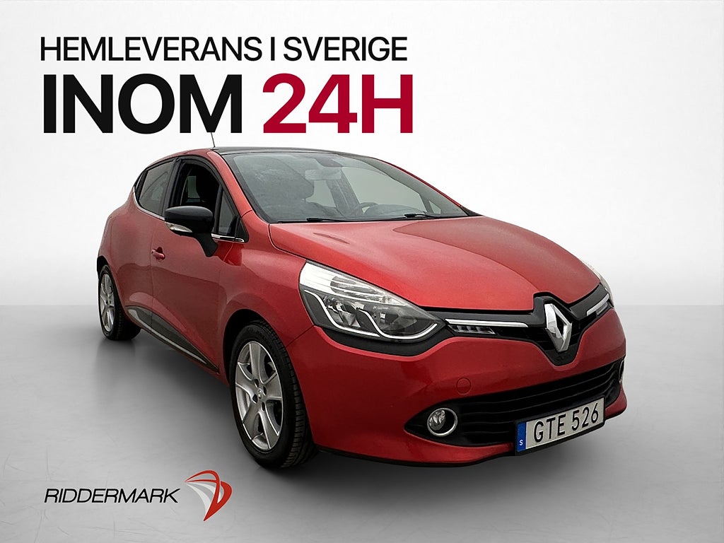 Renault Clio 0.9 TCe 90hk Drag Taklucka Navi Bass Reflex