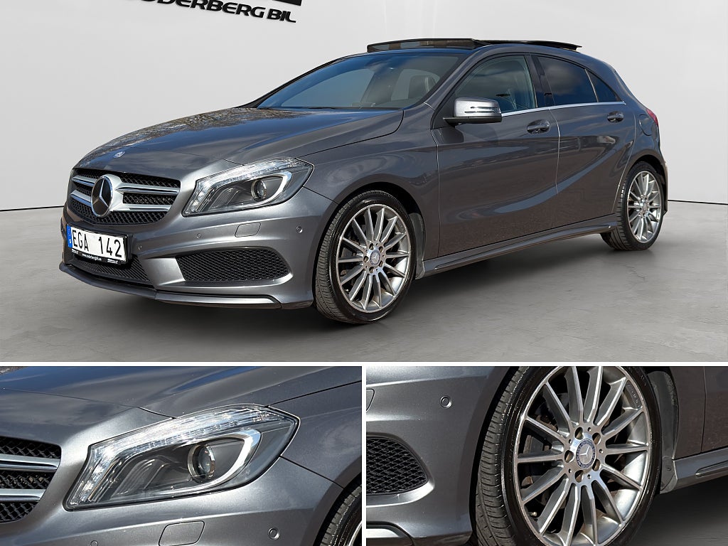Mercedes-Benz A 180 CDI AMG 109hk Panorama, Navi, BT, PDC, M&K-värmare