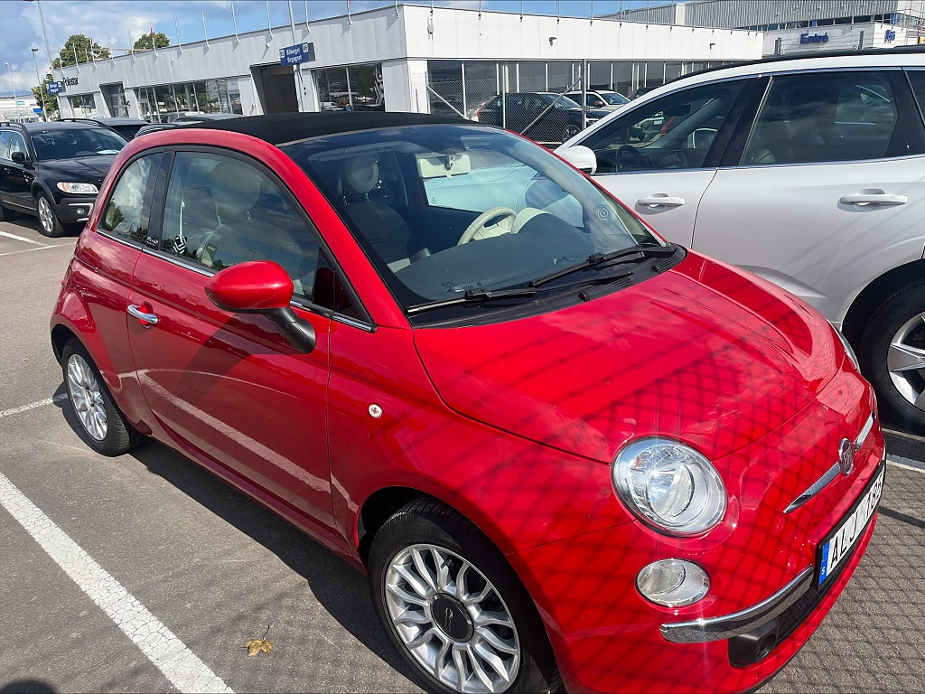Fiat 500C 1.2 8V Manual, 5-trins, 69ps, 2014