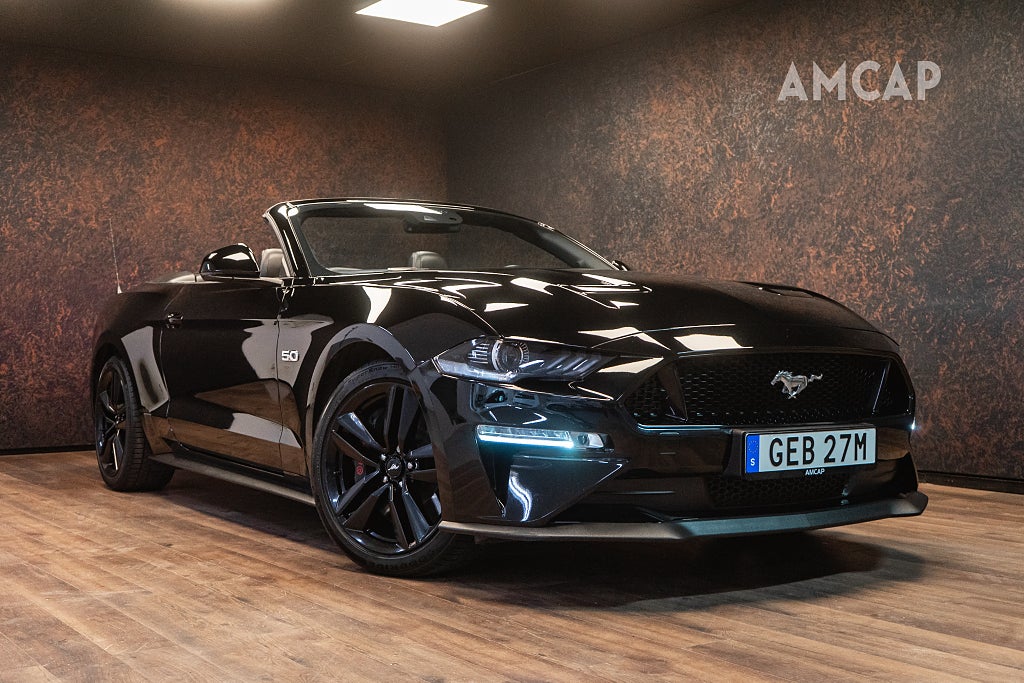 Ford Mustang GT Convertible 450hk | B&O | 55th Annivers | 3958kr/mån
