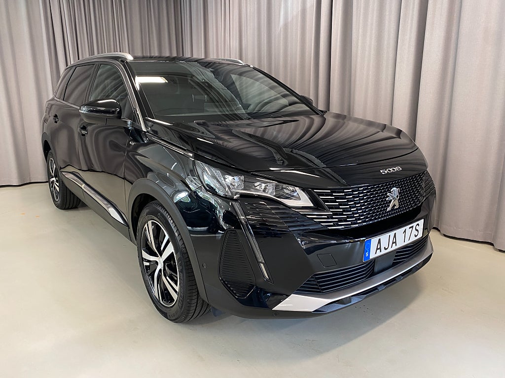 Peugeot 5008 GT 130hk Automat 7-Sits. Navi, Adaptiv farthållare
