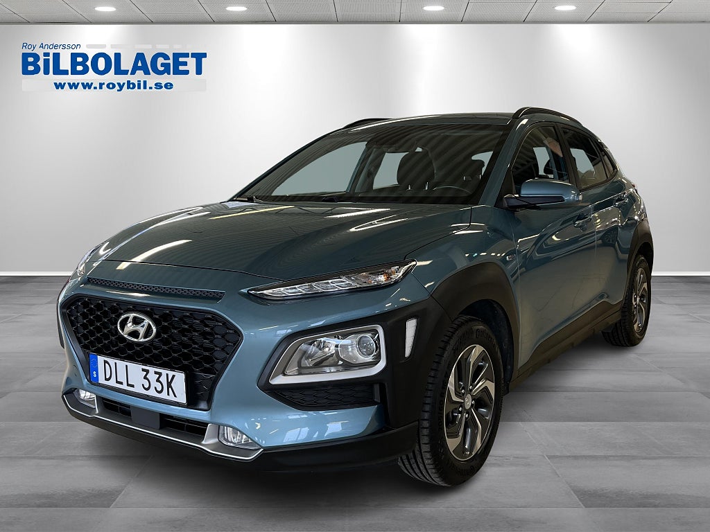 Hyundai Kona Hybrid 1.6 GDI DCT Trend, drag, nyservad, nya däck