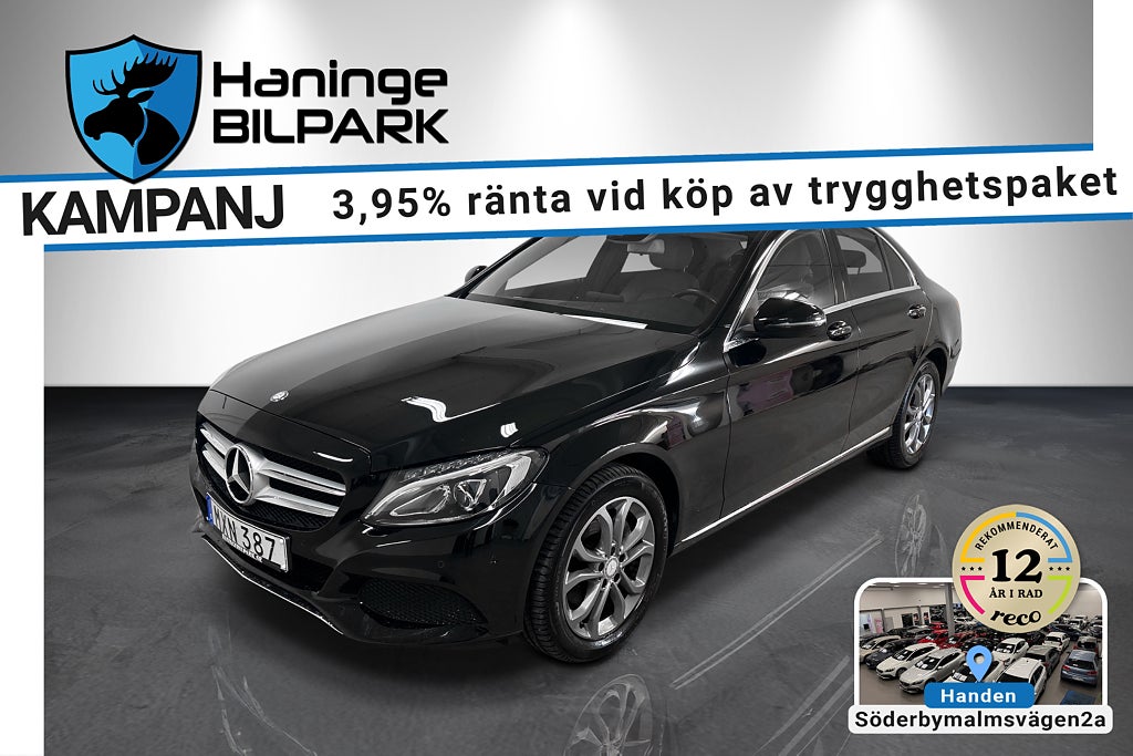 Mercedes-Benz C 220d 4MATIC 7G-Tronic Plus Euro 6 170hk