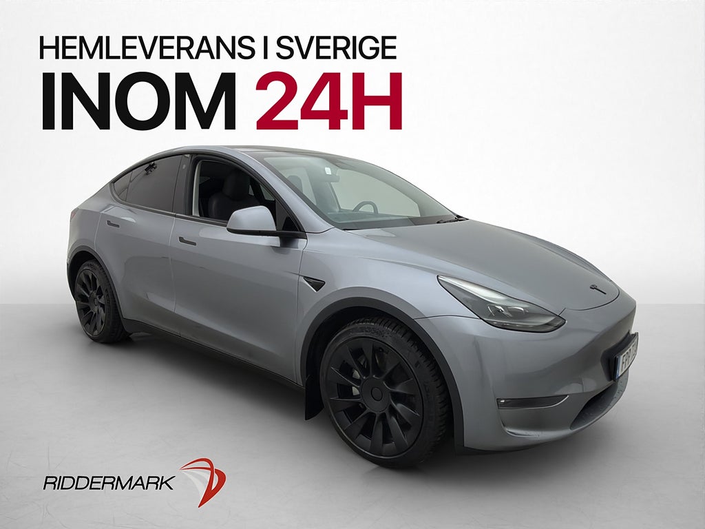Tesla Model Y Long Range AWD Svensksåld Panorama Drag