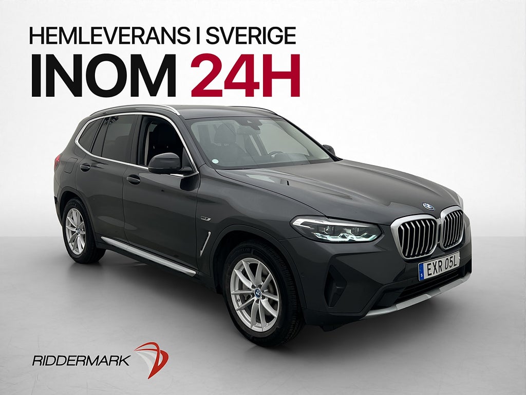 BMW X3 xDrive30e Värmare HiFi Drag Cockpit Kamera CarPlay