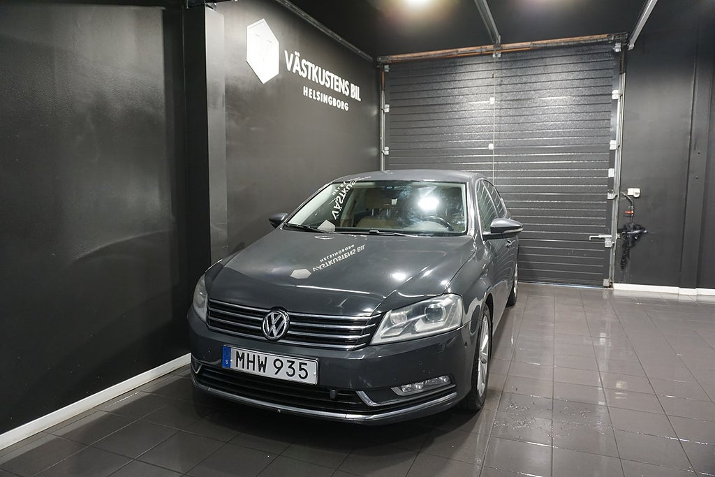 Volkswagen Passat 2.0 TDI DPF DSG Sekventiell, 2 Brukare, Skinn, B-Kam 170hk