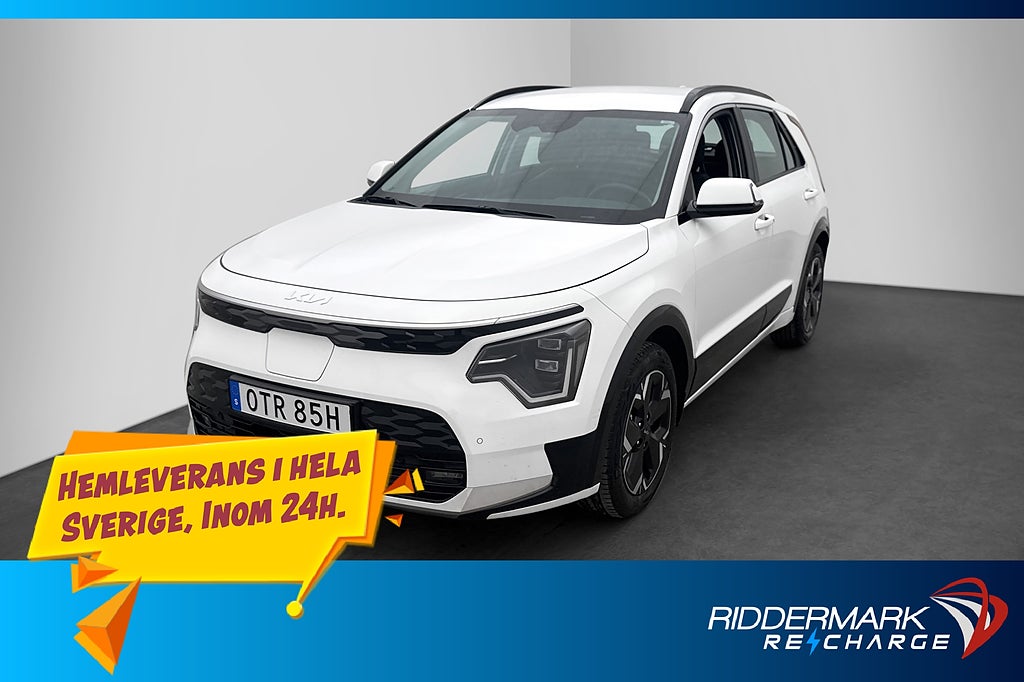 Kia Niro EV 204hk Action Kamera CarPlay Rattvärme MOMS