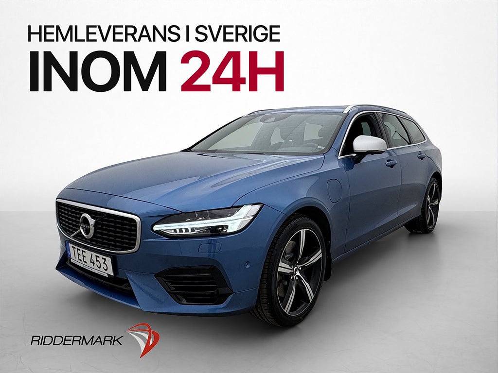 Volvo V90 Polestar T8 AWD 421hk R-Design Värm Pano HUD Drag