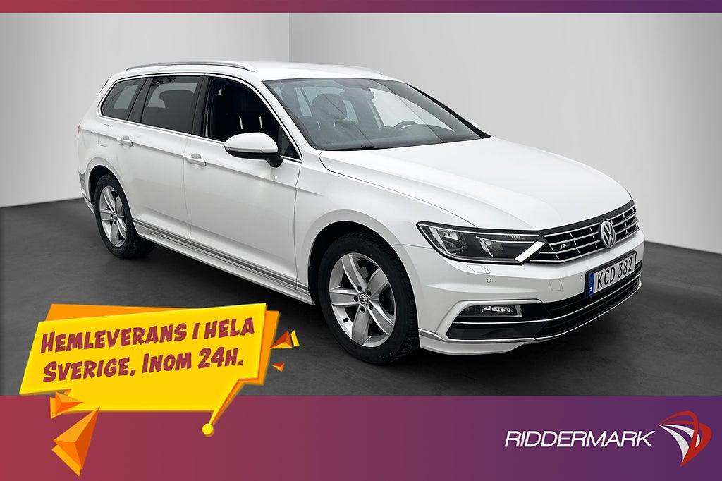 Volkswagen Passat 2.0 TDI R-Line Värmare Kamera Drag CarPlay