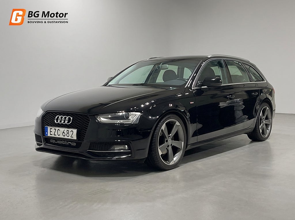 Audi A4 2.0 TDI 190HK S-Line Quattro Drag/19" Rotor/RS grill