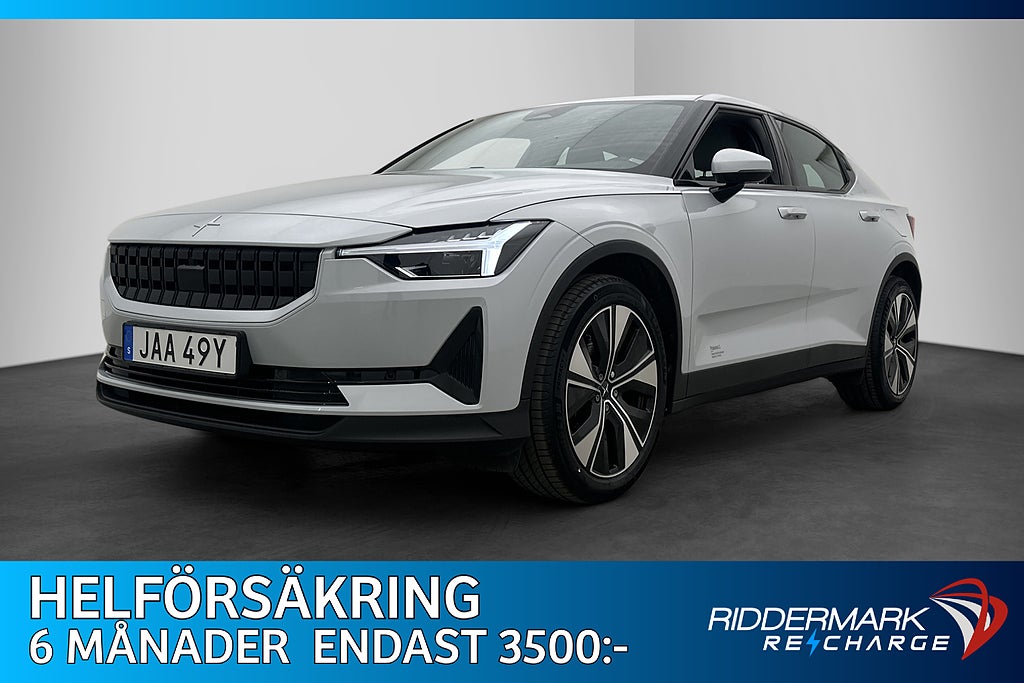 Polestar 2 Standard Range Single Motor Kamera CarPlay MOMS