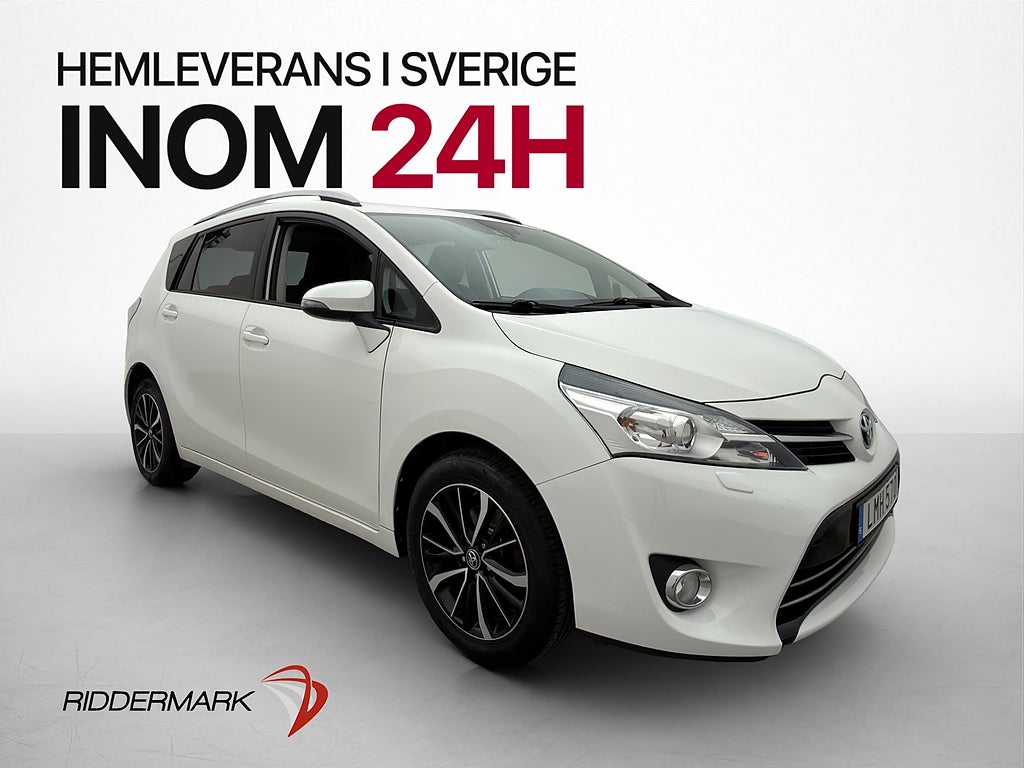 Toyota Verso 7-Sits 147hk Intense Edition Kamera Bluetooth