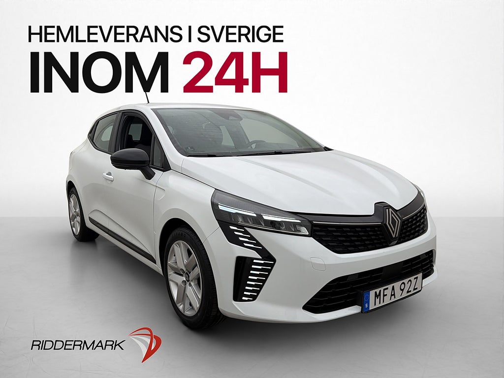 Renault Clio E-TECH 143hk Evolution Sensorer Farthållare