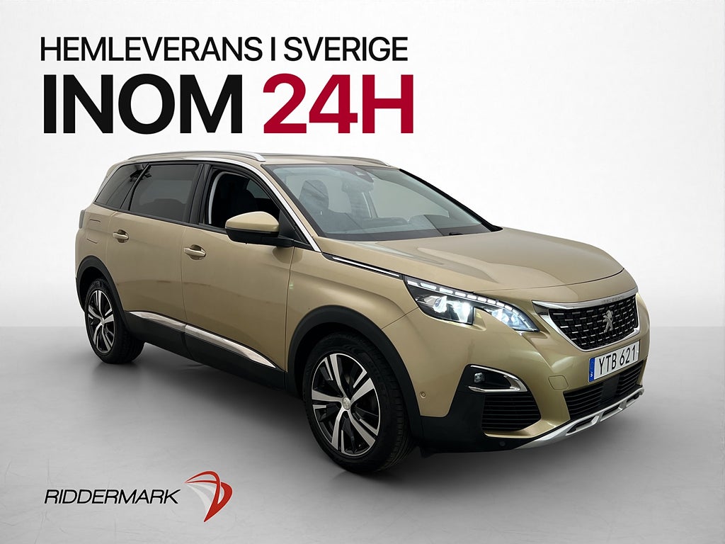 Peugeot 5008 1.2 131hk Allure Pano 7-Sits CarPlay