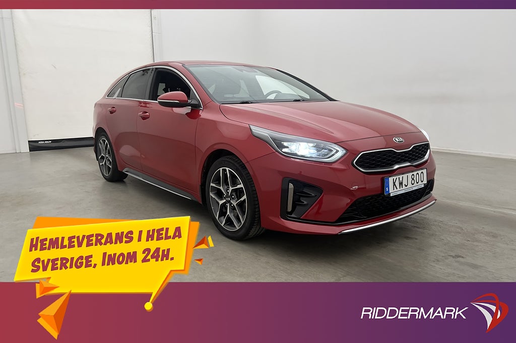 Kia ProCee'd 1.4 T-GDI 140hk GT-Line Rattvärme  Kamera Navi