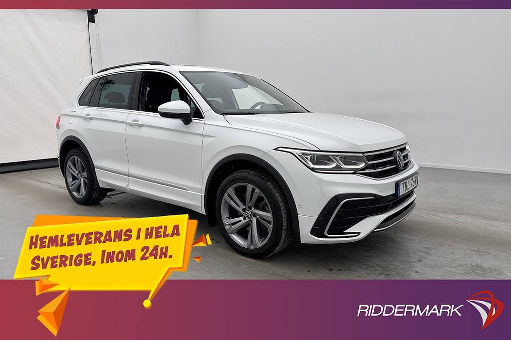 Volkswagen Tiguan eHybrid TSI 245hk R-Line Pano Kamera MOMS