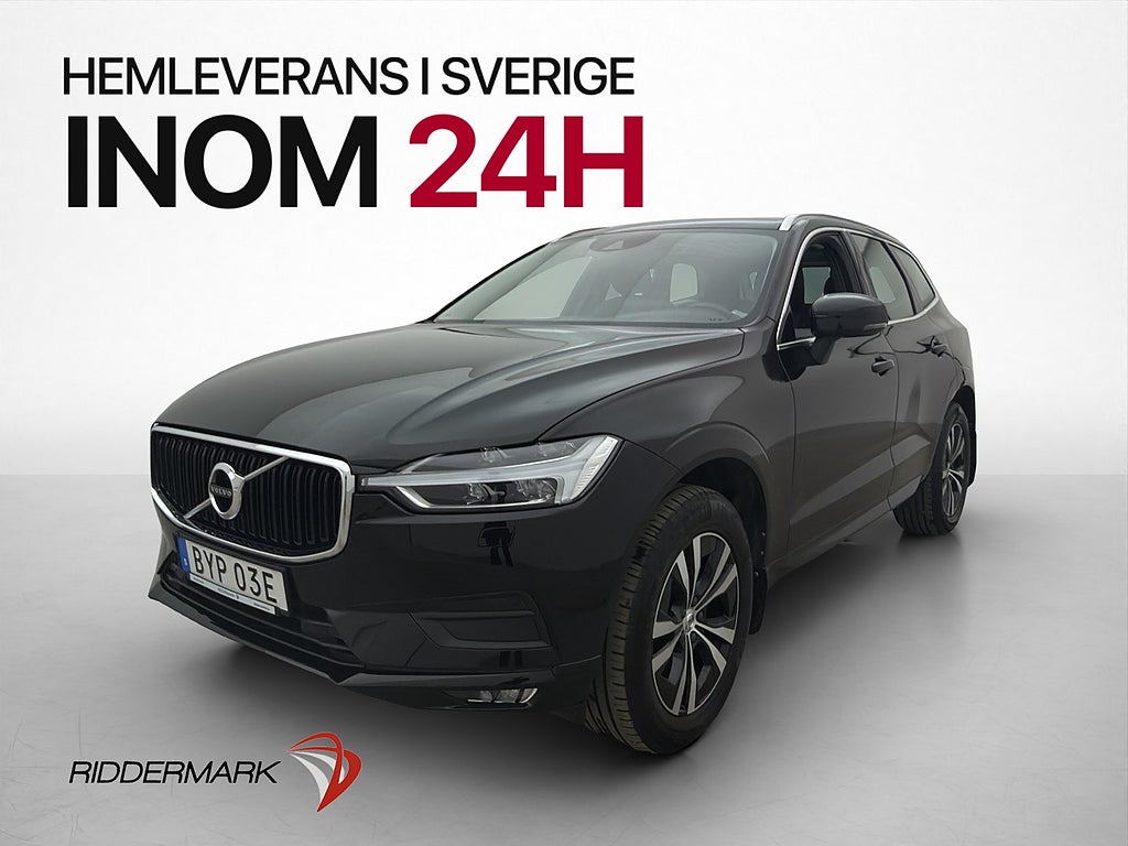 Volvo XC60 B4 AWD Advanced Pano Drag Skinn Kamera Värmare