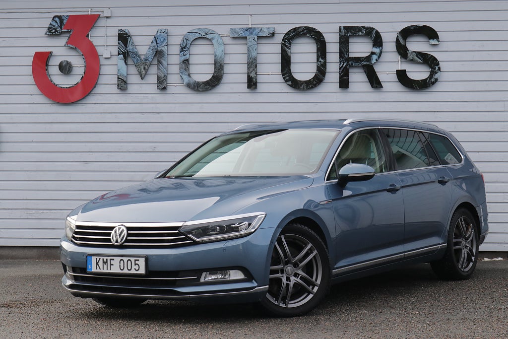 Volkswagen Passat Sportscombi 2.0 TDI SCR 4Motion GTS cockpit 240hk Drag