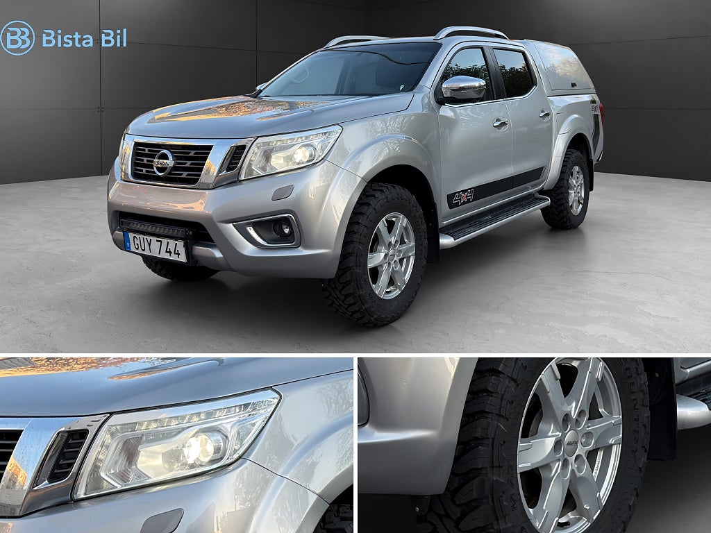 Nissan Navara DUBBELHYTT 2.3 dCi 4WD 360 TEKNA / TAKLUCKA /KÅPA 190Hk
