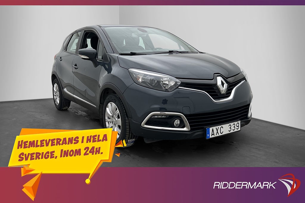 Renault Captur 0.9 TCe 90hk Expression Dragkrok Bluetooth