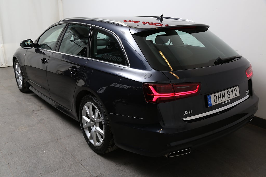 Audi A6 2,0 TDI 190hk Ultra S Tronic Sport Edition Avant 2017