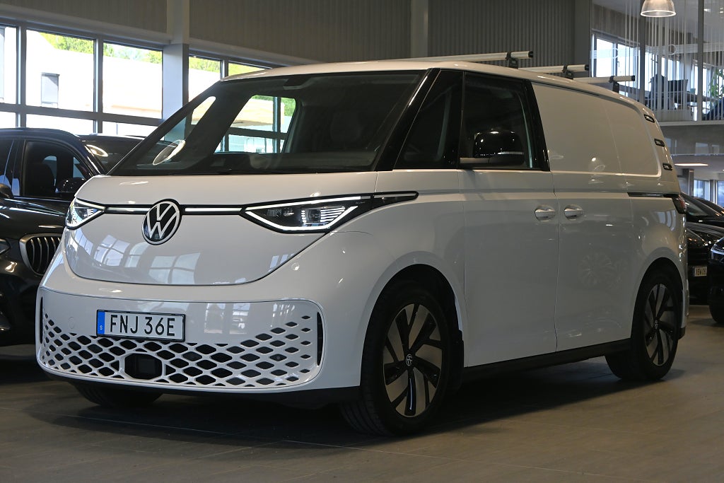 Volkswagen ID.BUZZ Cargo 82 kWh Drag B-Kamera Verkstadsinredd