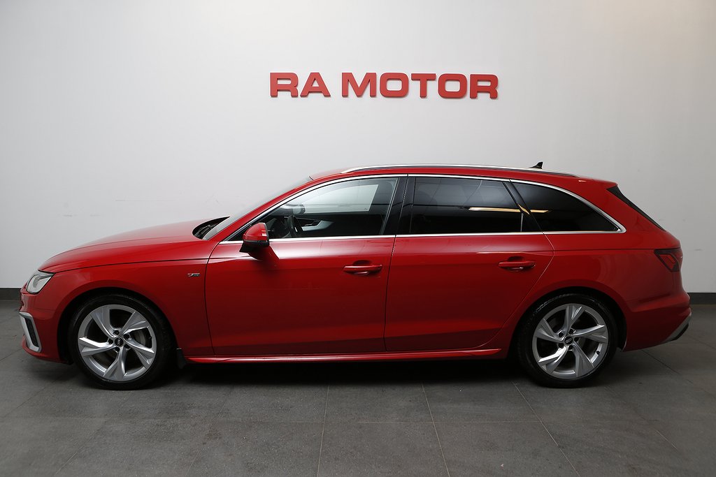 Audi A4 Avant 40 TFSI Quattro S Tronic S Line Värme Drag 2021