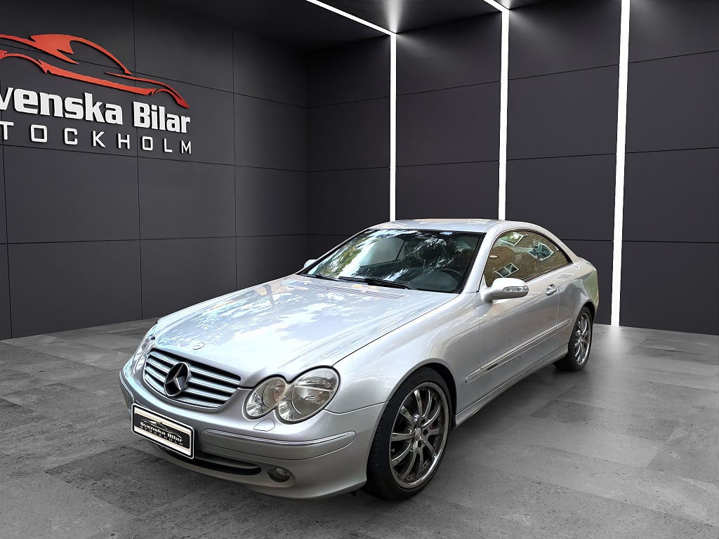 Mercedes-Benz CLK 500 5.0 V8 Coupé Elegance /AUTOMAT/PÅKOSTAD/VÄL SERVAD