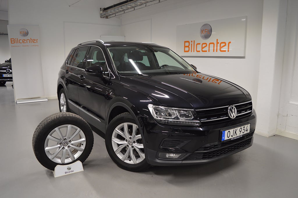 Volkswagen Tiguan 1.4 TSI 4M V-Däck ingår Drag-Kamera-Värmare-CarPlay-Ada