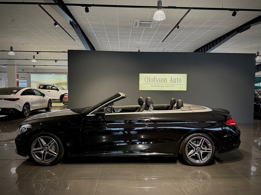 Mercedes-Benz C 200 AMG Cabriolet Premium Plus Läder Navi Burmester - bild 2