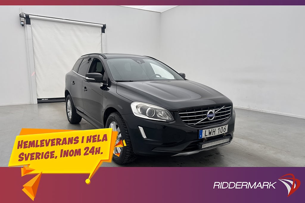 Volvo XC60 D3 Momentum Värmare VOC Navi Sensorer Rattvärme