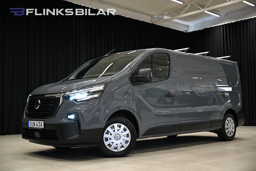 Nissan Primastar dCi 150HK L2|Automat|LED|Drag|Värmare|Backkamera|Moms