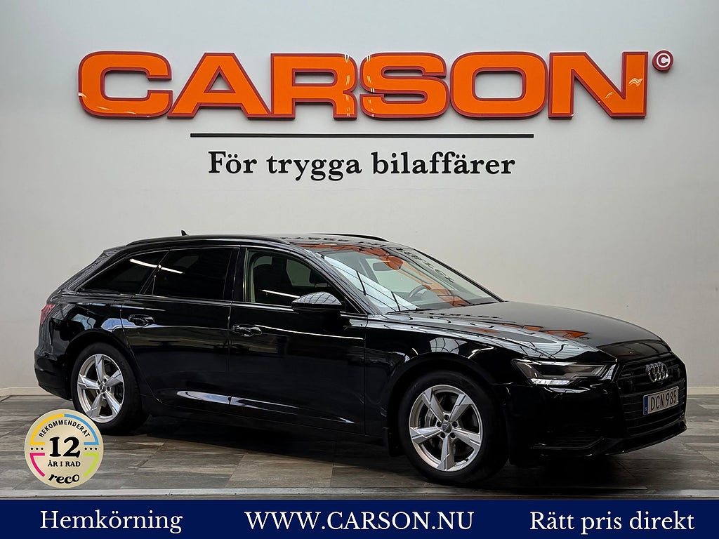 Audi A6 Avant 45 TDI Q Cockpit Carplay Backkamera Värmare Drag
