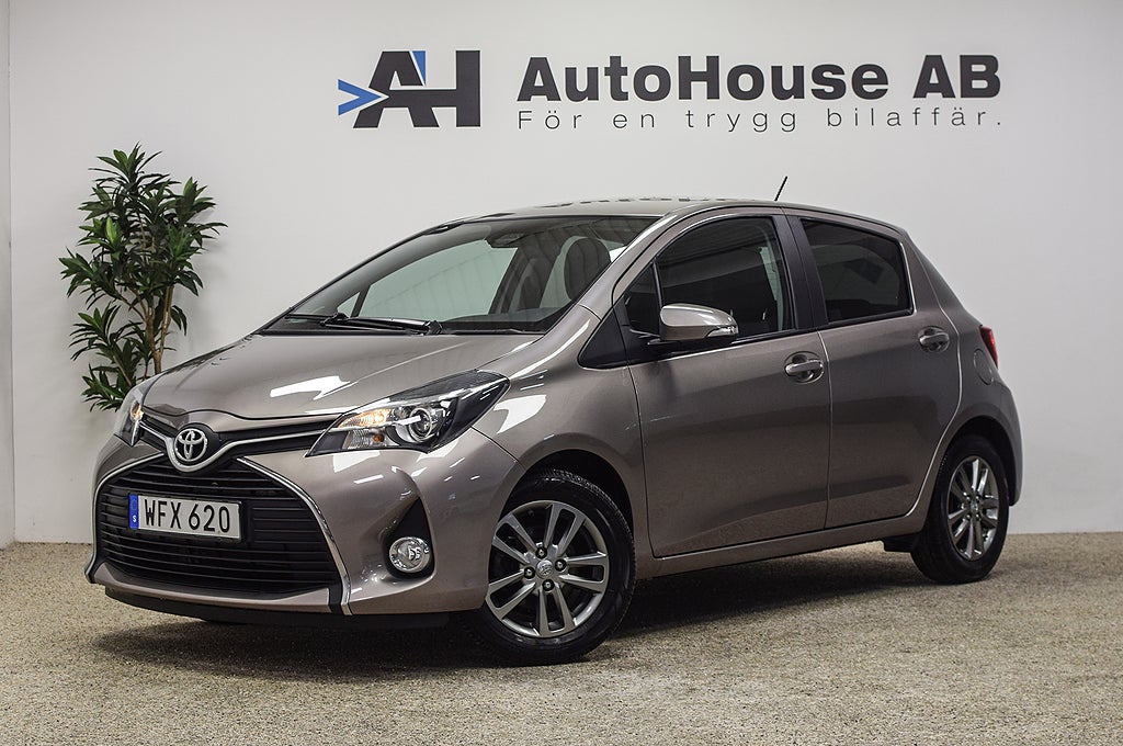 Toyota Yaris 5-dörrar 1.33 Dual VVT-i Edition Feel Backkamera