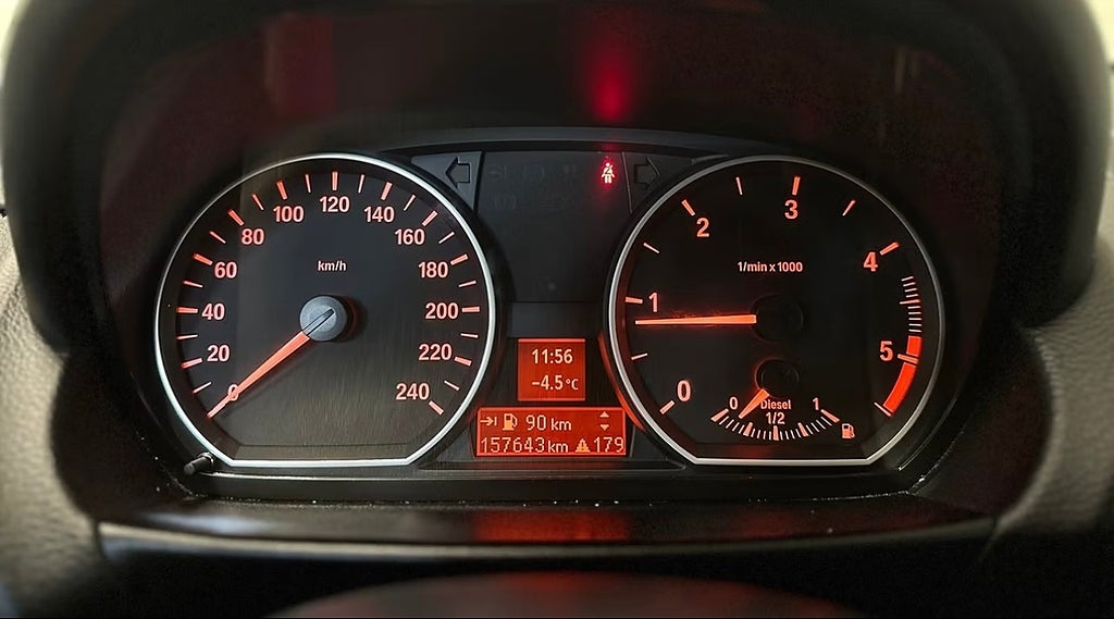 BMW 118d 5-dörrars Manuell, 143hk, 2008