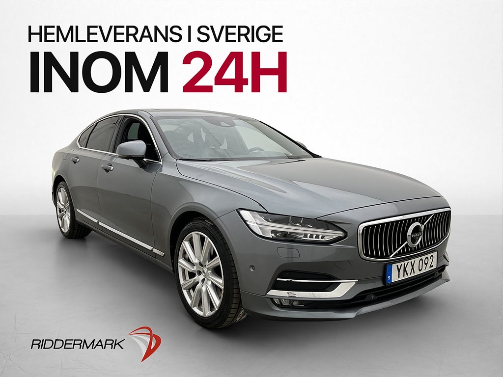 Volvo S90 T5 Inscription Taklucka B&W Luft 360° HUD 4-Zon